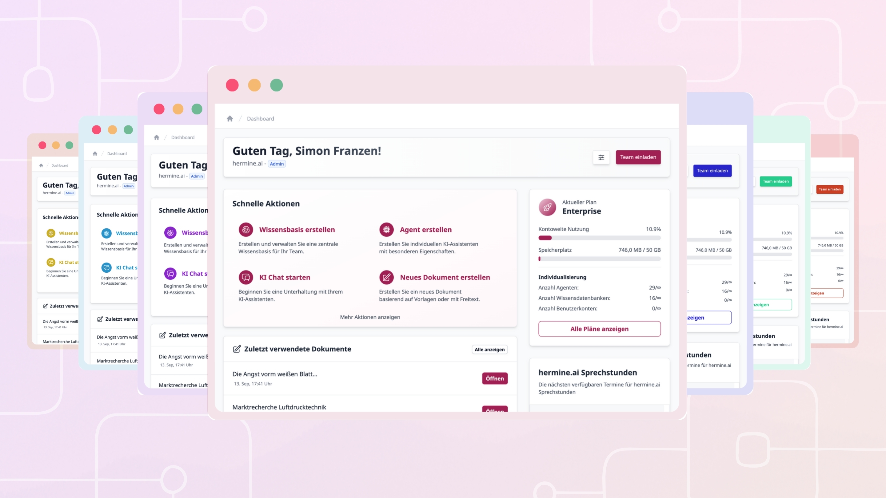 hermine.ai Individualisierung Hero